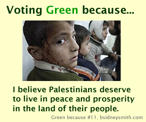 Palestinians deserve to live in peace in the land of their people